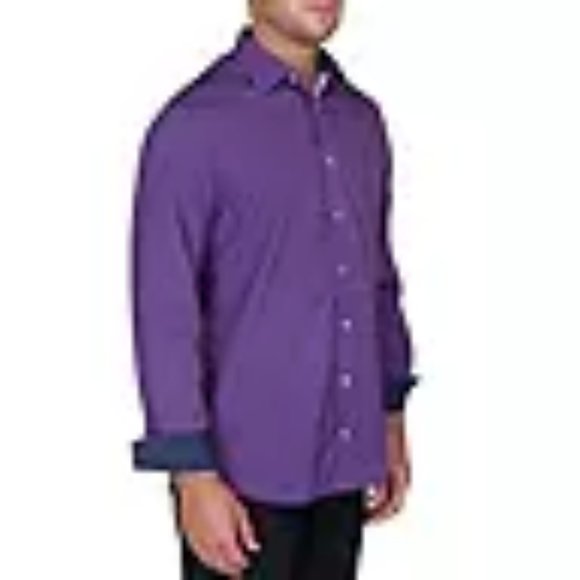 Nick Graham Men's Long Sleeve Performance Woven Shirt NWT - Small - Picture 2 of 5